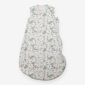 White Panda Faces Sleeping Bag 1.0 Tog