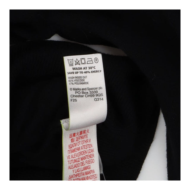 Cardigan black knit with silver buttons