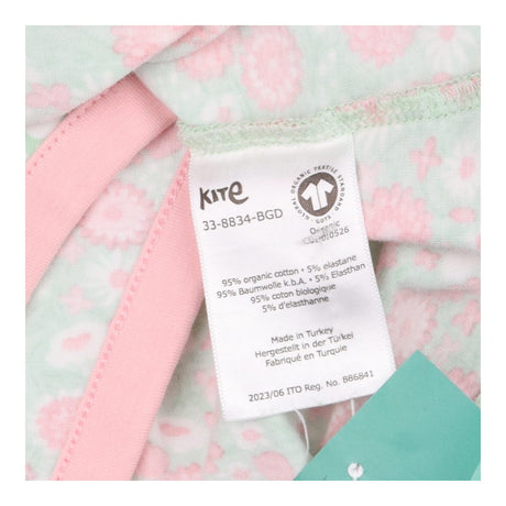 Bodydress Long Sleeved Green Pink Floral