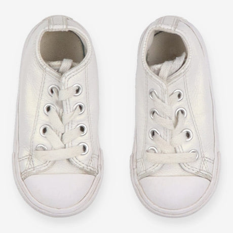 Converse trainers pearly white