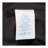 Black Front Split Tailored Pencil Skirt