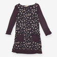 White Stuff Grey Polka Dot Hybrid Knit & Jersey Lo