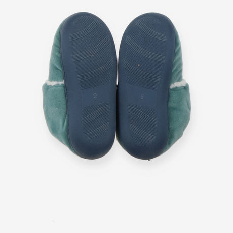 Slippers Green Dinosaurs