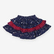 Skort blue jersey tiers red stripe 