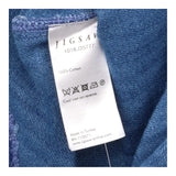 Mid-Blue Cotton A-Line Denim Skirt
