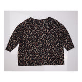 Black Top Animal Print