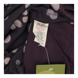 White Stuff Grey Polka Dot Hybrid Knit & Jersey Lo