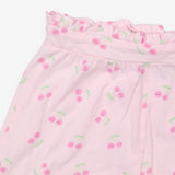 Shorts Pink with Cherries