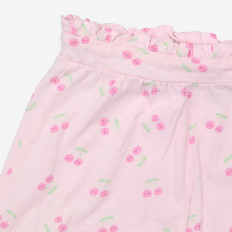 Shorts Pink with Cherries