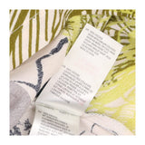 Teal Grey Botanical Fern Print Long Sl