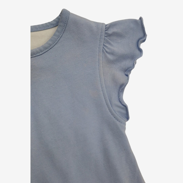 Dress Short Sleeve Blue Dolphins with Bodysuit