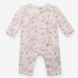 Sleepsuit Wrap Around White Pink Safari Hot Air Ba