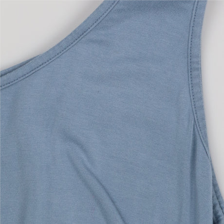 Maternity Nursing Vest Blue