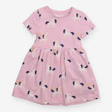 Dress SS pink unicorns