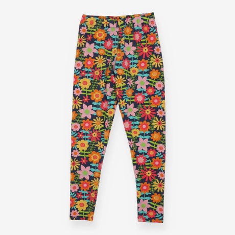 Frugi Leona Organic Leggings Dahlia Fields Print