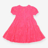 Pink Party Dress with Stars