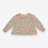 Floral Long Sleeve with Collar