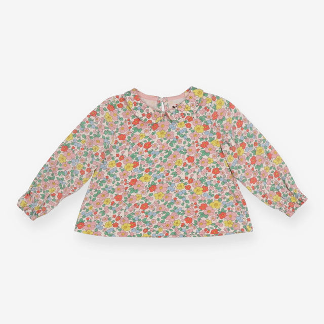 Floral Long Sleeve with Collar