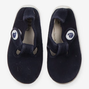 Shoes canvas navy sailboat
