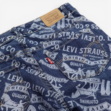 Jeans Levis Strauss & Co. monogram print