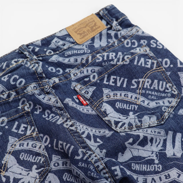 Jeans Levis Strauss & Co. monogram print