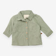 Shirt long sleeved cord green