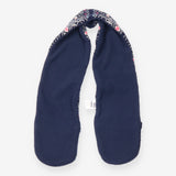 Navy Bunny Scarf with Built-In Mittens