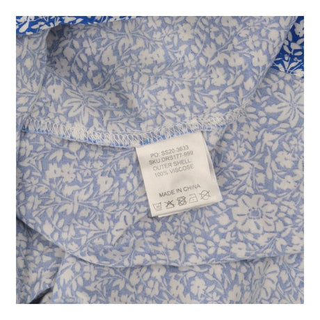 Dress Blue Floral Shirt