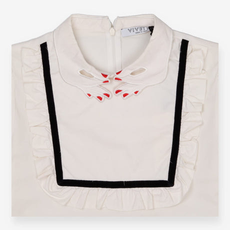 Vivetta White Poplin Hand‑Collar Blouse – Iconic S