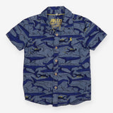Shirt blue sharks