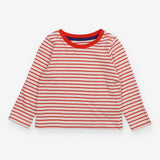 T-shirt long sleeve red stripe