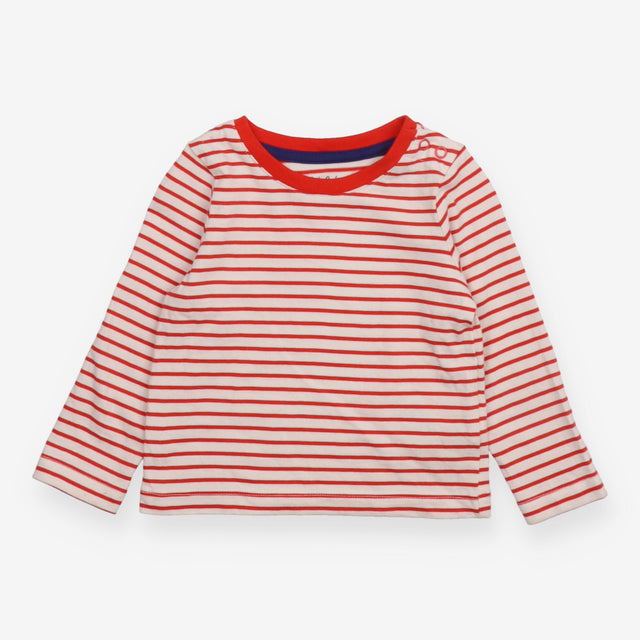 T-shirt long sleeve red stripe