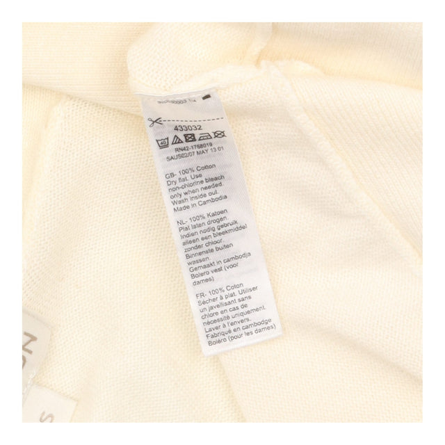 Monsoon Cream Open Front Cropped Shrug B
