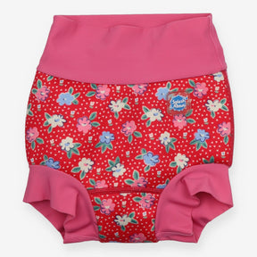 Happy Nappy Pink with Flowers
