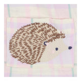 Pastel tartan hedgehog pyjamas