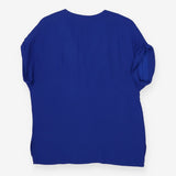 Blouse cobalt blue sleeveless