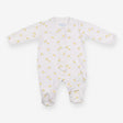 Sleepsuit White with Yellow Ducks