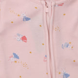 Pink fairy bunny sleepsuit