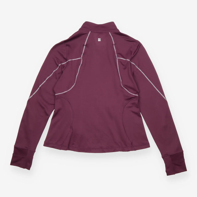 Therma Boost Burgundy Running Jacket 