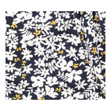 Wrap Dress Navy Floral Print Long Sleeve Midi