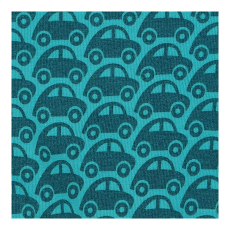 Bodysuit Long Sleeve Teal Beetle Car