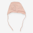 Baby Bonnet Pink Knit Bow
