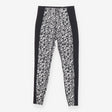 Power 7/8 Workout Leggings Pixel Print Black White