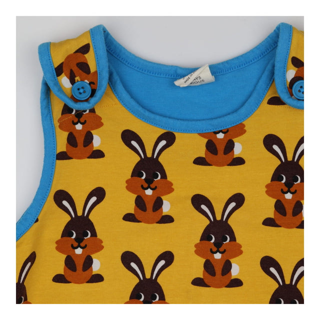 Pinafore Jersey Yellow Rabbits