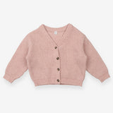 Chunky Knit Cardigan Pink