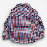 Shirt Woven Red & Blue Check