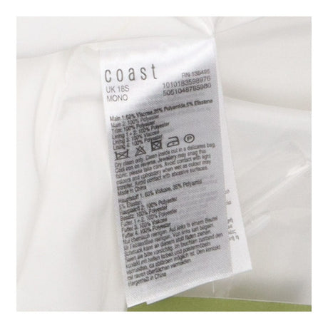 COAST Monochrome Tulle Skirt Jersey Top Cap Sleeve