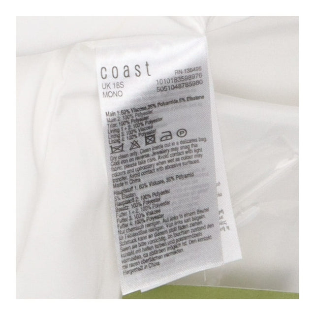 COAST Monochrome Tulle Skirt Jersey Top Cap Sleeve