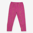 Pink with gold heart leggings