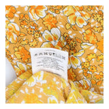 Faithfull the Brand Floral Puff Sleeve Button Dres